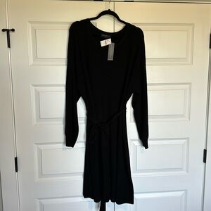 NWT Lane Bryant 22/24 tie waist sweater dress